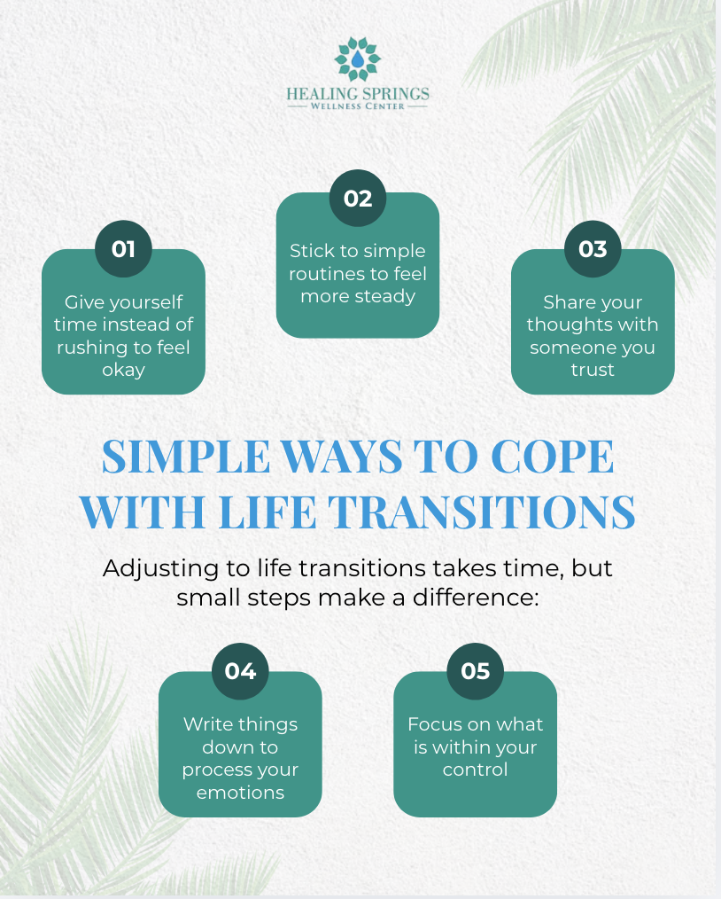 Simple ways to cope with Life transitions